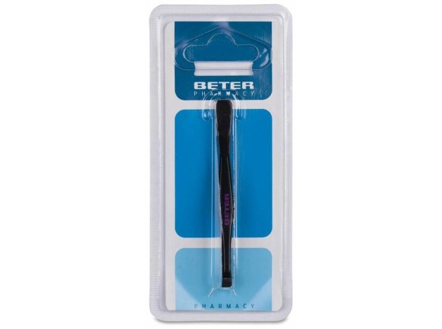 Beter Pinza Recta Pavonada Negra 7_5Cm 1Ud