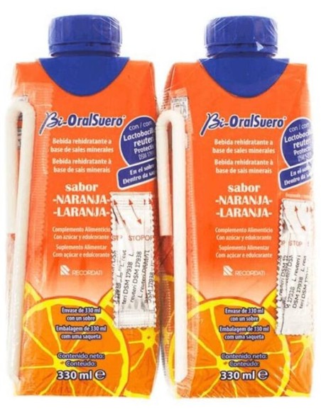 Bioralsuero Naranja, 2 X 330 Ml