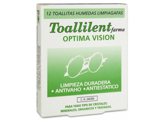 Toallilent Limpiagafas, 12 Uds