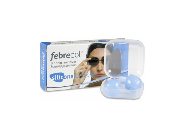 Febredol® Tapones De Silicona Para Los Oídos 2Uds