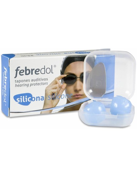 Febredol® Tapones De Silicona Para Los Oídos 2Uds