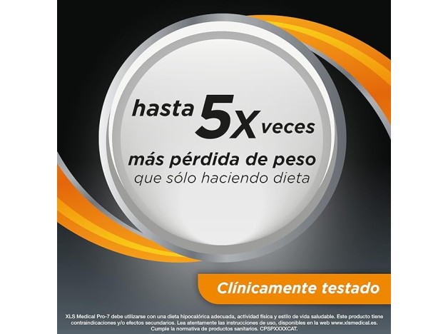 XLS Medical Pro-7 180 cápsulas