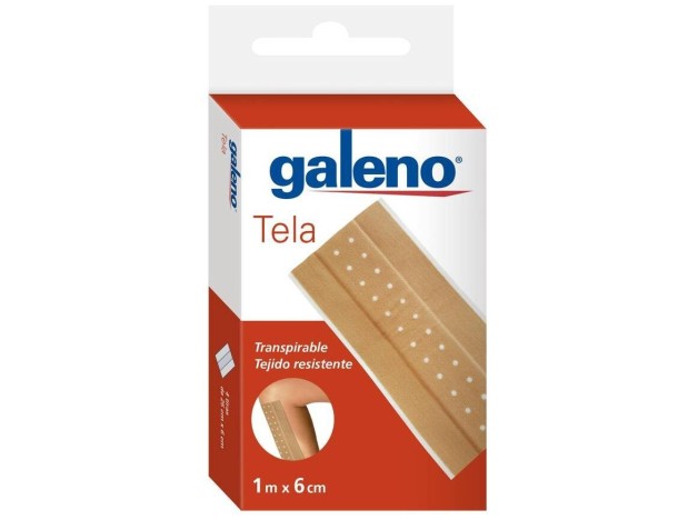 Galeno Tiras Tela Procte 100X6 Cm Color Piel