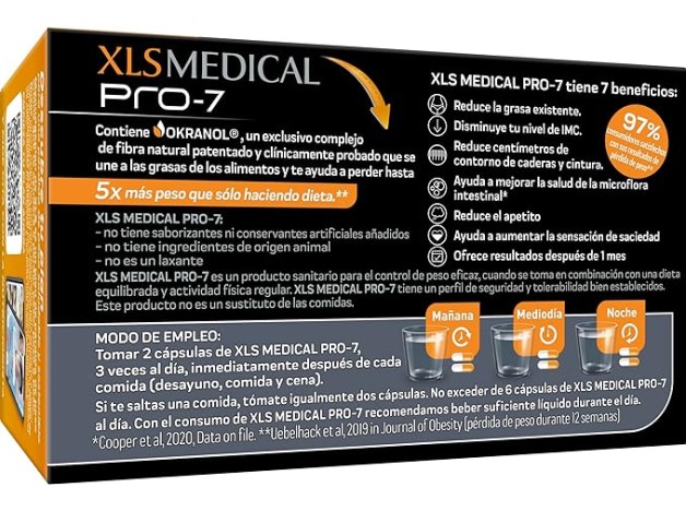 XLS Medical Pro-7 180 cápsulas