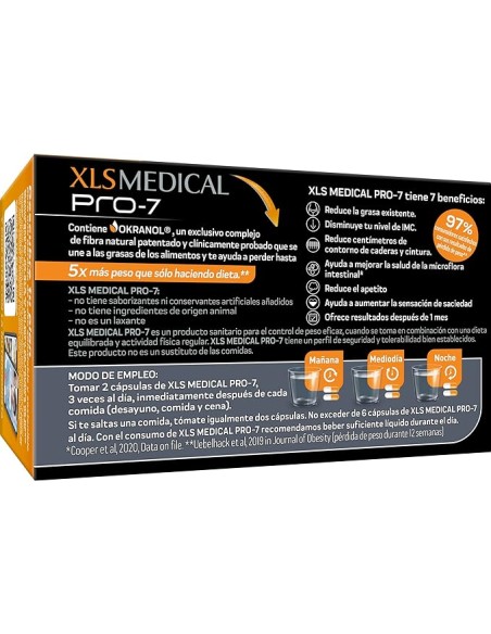 XLS Medical Pro-7 180 cápsulas