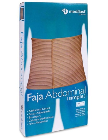 Medilast Faja Abdominal Simple Talla M, 1 Unidad