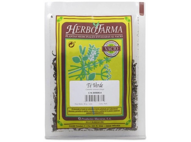Te Verde Herbofarma Al Vacio 40 G