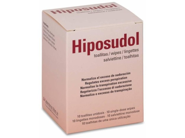 Hiposudol Toallitas, 10 Toallitas