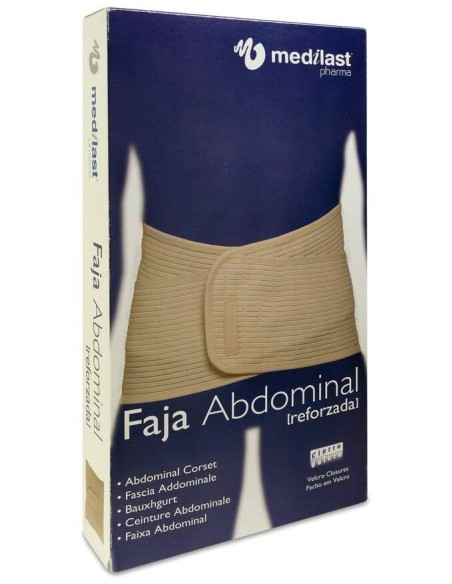 Medilast Faja Abdominal Reforzada Talla M, 1 Ud