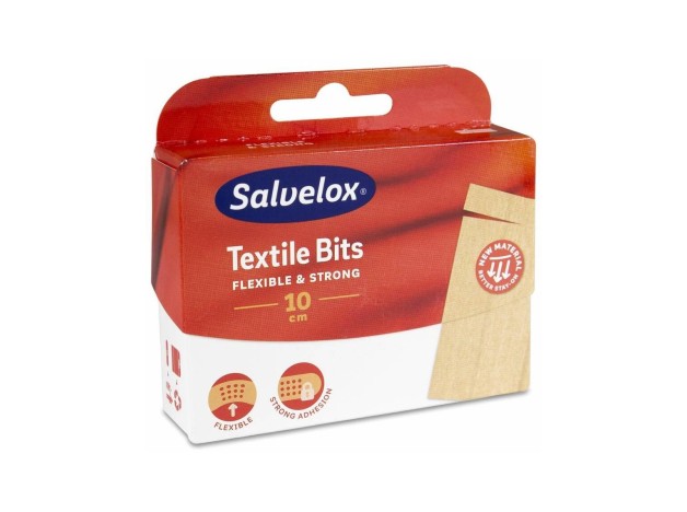 Salvelox Apósito Textil Elástico 100Cmx6Cm 1Ud