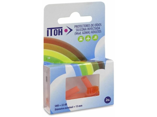 Itoh Tapones Para Oídos De Goma, 2 Uds