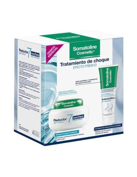 Somatoline Kit Tratamiento Choque Frío Gel 400+250ml