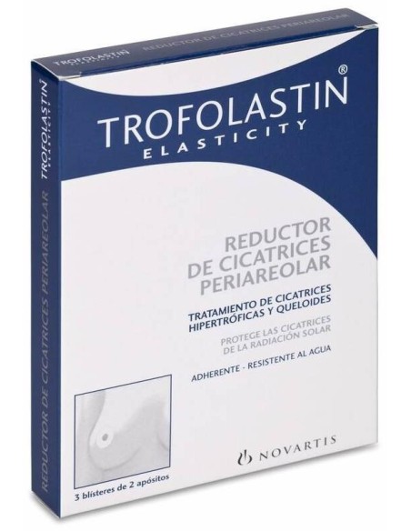 Trofolastin Reductor De Cicatrices Periareolar, 6 Uds
