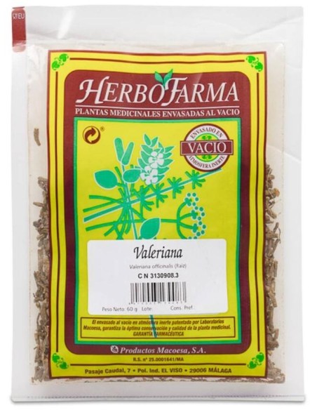 Herbofarma Valeriana Al Vacío, 60 G
