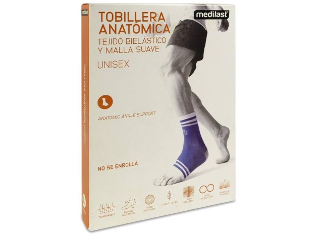 Medilast Tobillera New Concepts Bl- A S, 1 Unidad