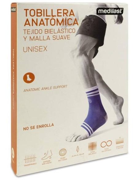 Medilast Tobillera New Concepts Bl- A S, 1 Unidad