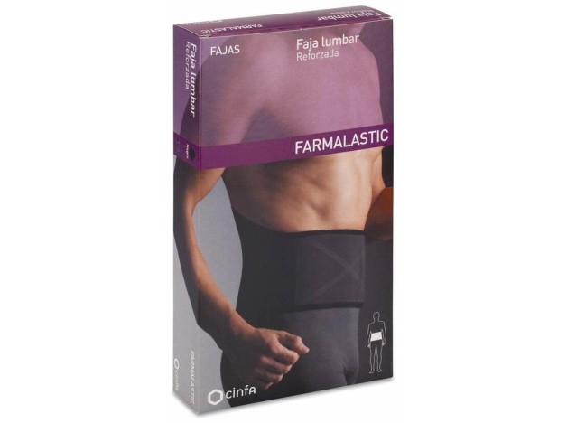 Farmalastic Faja Lumbar Reforzada Talla 3, 1 Ud