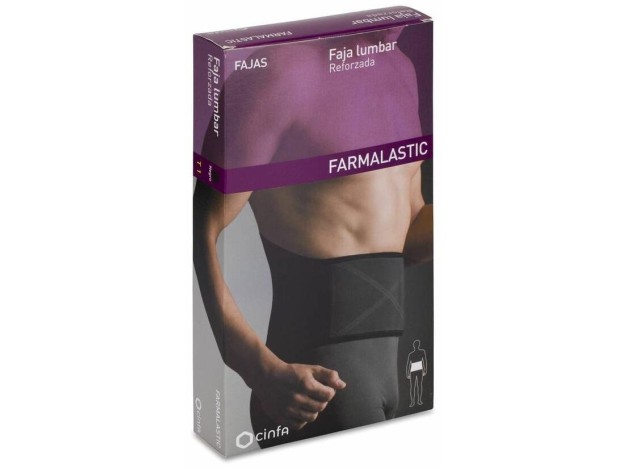 Farmalastic Faja Lumbar Reforzada Talla 1, 1 Ud
