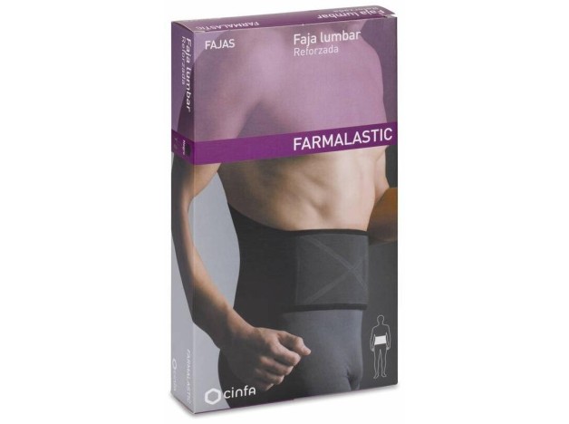 Farmalastic Faja Lumbar Reforzada Talla 2, 1 Ud