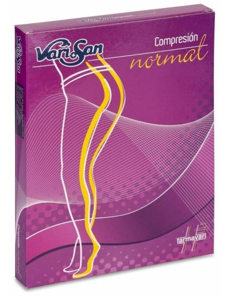 Varisan Media Larga Beige Compresión Normal Talla 3, 1 Ud