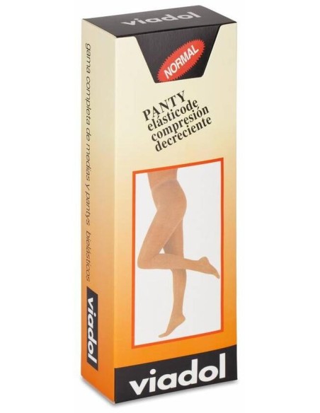 Panty Viadol Compresión Normal Va 40 Negro Talla Pequeña