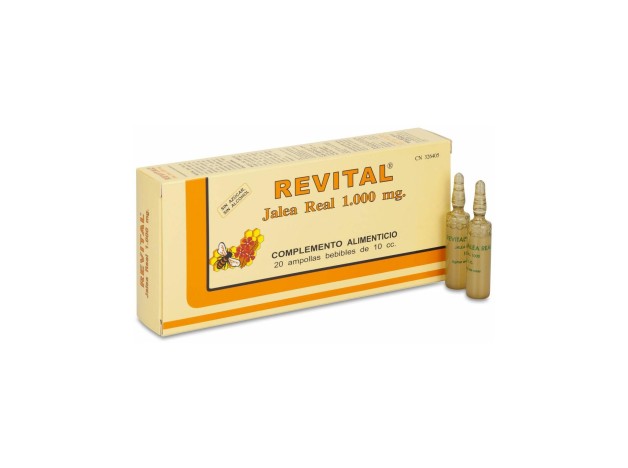 Revital Jalea Real Ampollas Bebibles 20Uds