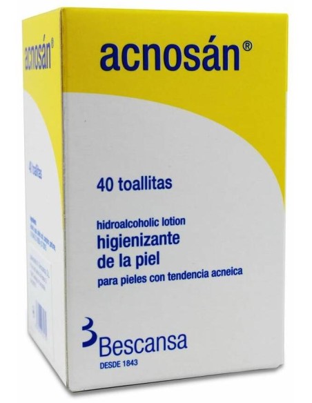 Acnosan Toallitas Bescansa 20 Toallitas