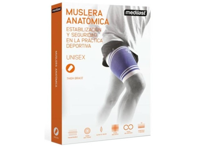 Medilast Muslera Anatómica Talla L, 1 Ud