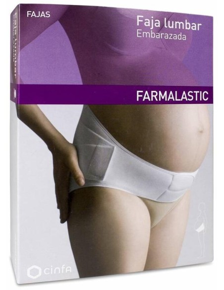 Farmalastic Faja Lumbar Embarazada Talla 2, 1 Ud