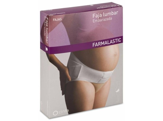 Farmalastic Faja Lumbar Embarazada Talla 3, 1 Ud