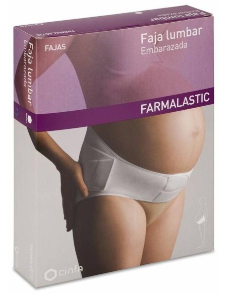 Farmalastic Faja Lumbar Embarazada Talla 3, 1 Ud