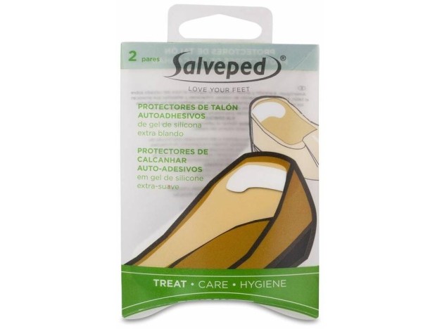 Salveped Protector De Talón Silicona, 2 Uds