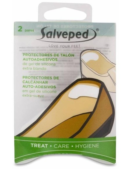 Salveped Protector De Talón Silicona, 2 Uds
