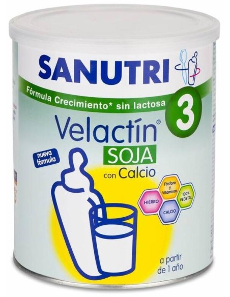 Sanutri Velactín Crecimiento Soja, 800 G