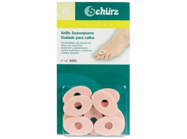 Schürz Anillos Para Callos Pequeños Ovalados, 9...