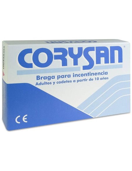 Corysan Braga Adulto Para Incontinencia Cierre Clip Talla 12, 1 Ud