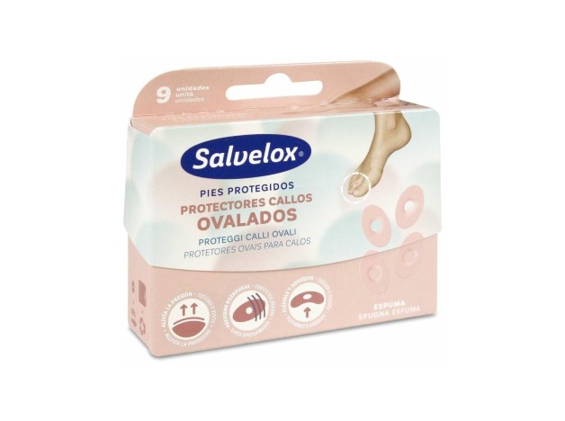 Salvelox Protector De Callos Ovalados, 9 Uds