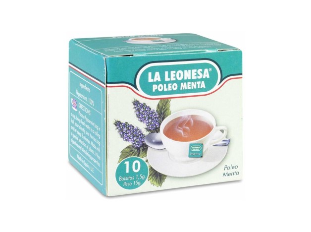 La Leonesa Poleo Menta, 10 Sobres