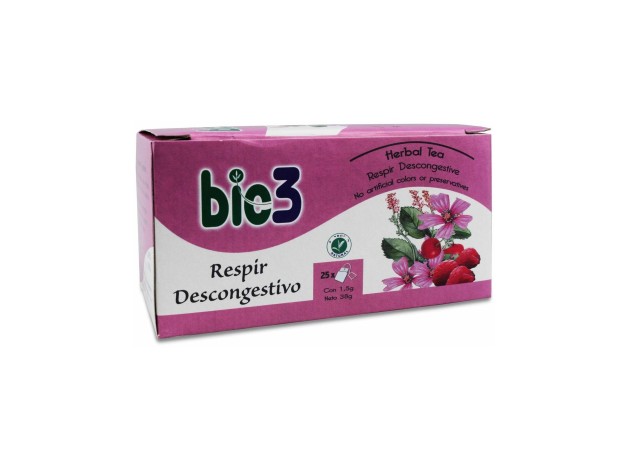 Bie3 Respir Descongestivo Infusion 25Sbrs.