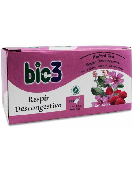 Bie3 Respir Descongestivo Infusion 25Sbrs.