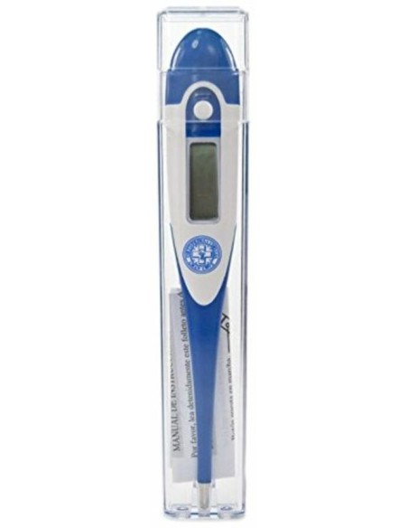 Gran Cruz Termómetro Digital Punta Flexible, 1 Unidad