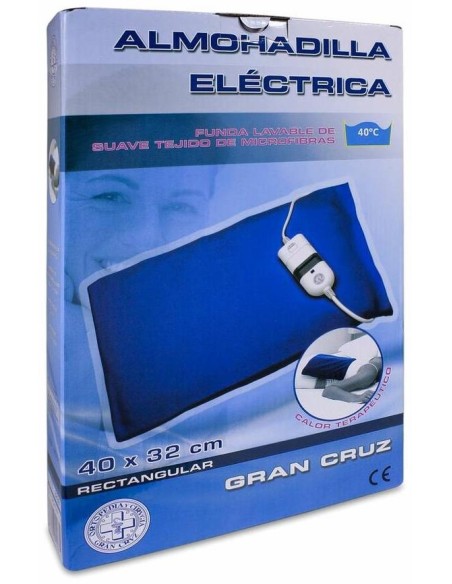 Gran Cruz Almohadilla Eléctrica Rectangular, 1 Ud
