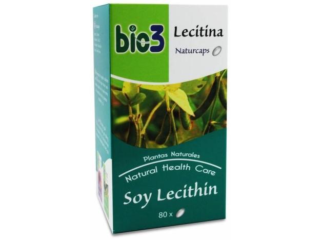 Bie3 Lecitina Naturcaps 500 Mg, 80 Cápsulas