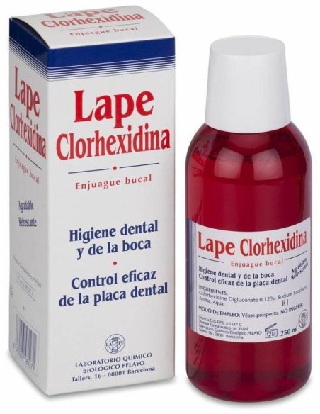 Lape Clorhexidina Enjuague Bucal 250Ml