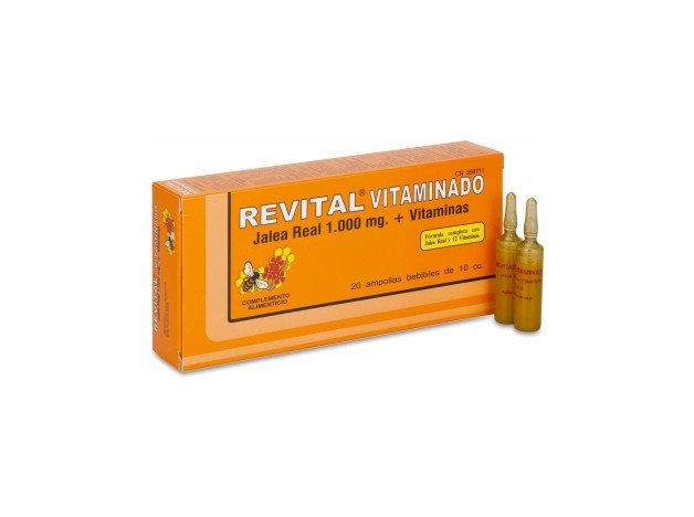 Revital Jalea Real + Vitaminas, 20 Uds