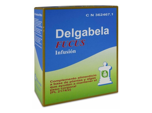Delgabela Fucus Infusión Adelgazante, 50 Uds