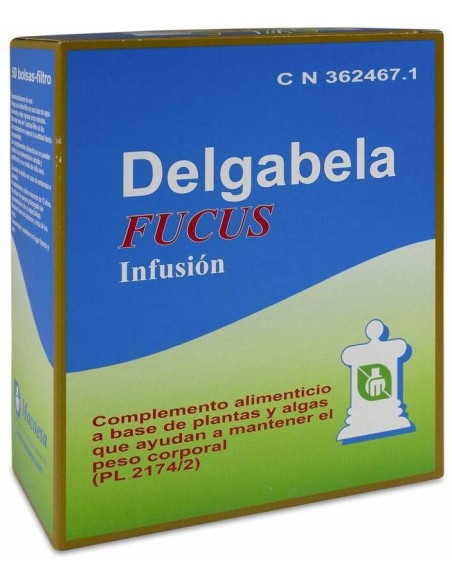 Delgabela Fucus Infusión Adelgazante, 50 Uds