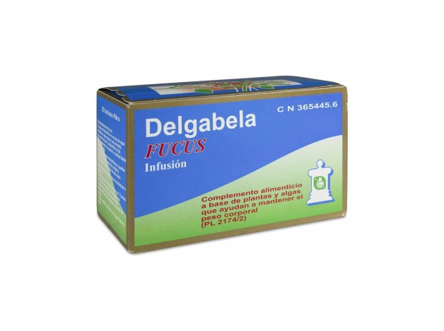 Delgabela Fucus Infusión Adelgazante, 25 Uds