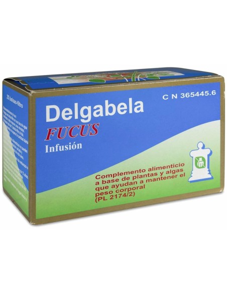 Delgabela Fucus Infusión Adelgazante, 25 Uds