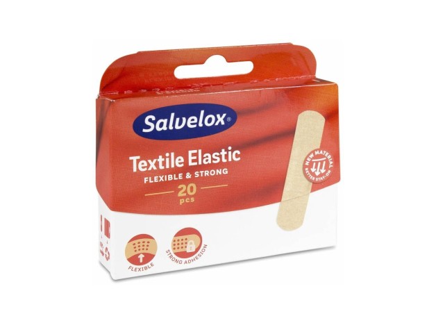 Salvelox Apósito Adhesivo Tela 20Uds